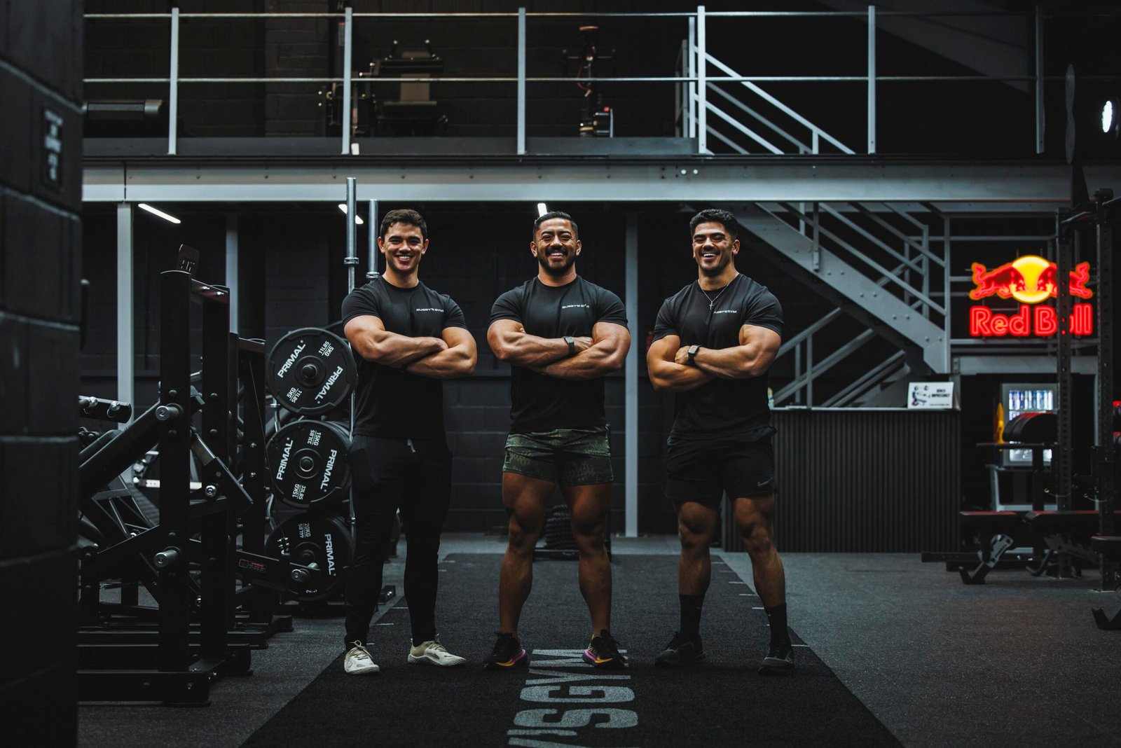 Harry, Jack and Patrick at Busby's Gym