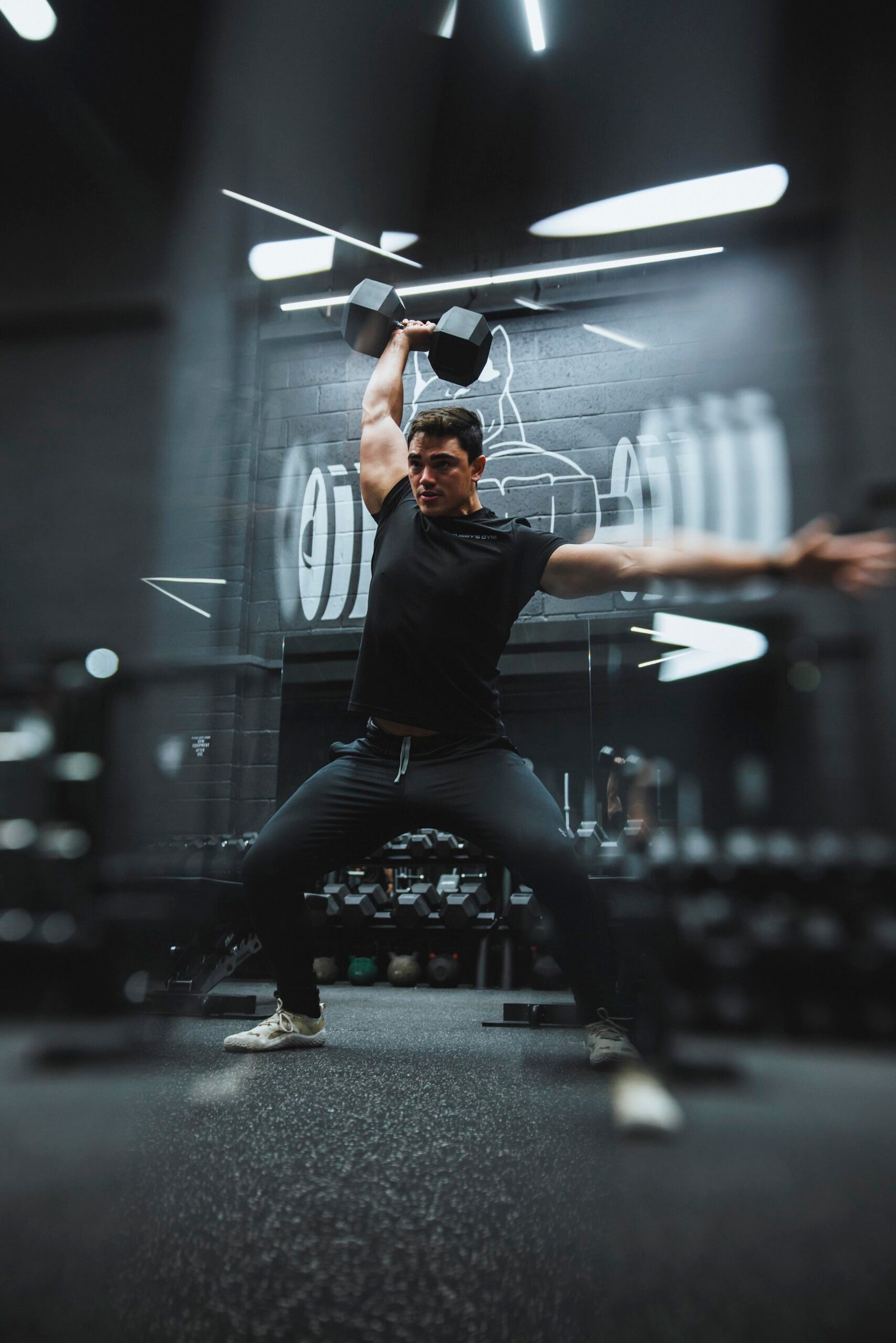 Training at Busby's Gym