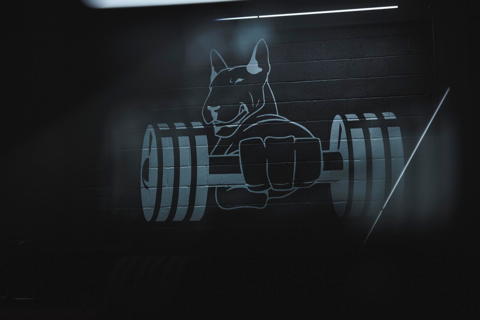 Busby's Gym mural